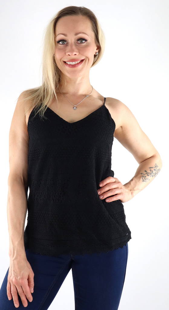 Vero Moda Top Honey Spitze schwarz - Damen Tops - 133780 - 1