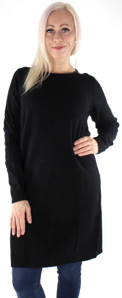 Vila Strickkleid Ril, schwarz - Kleider und Tuniken - 127020 - 1