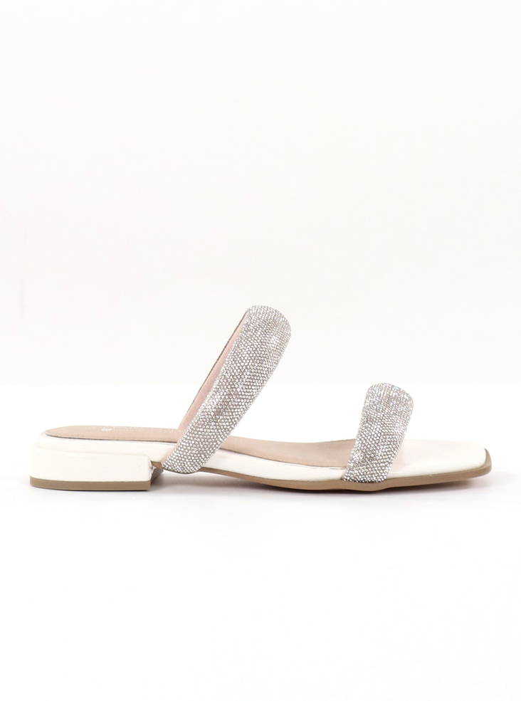 Marco Tozzi Damen Mules 87100-42 Elfenbein - Pantoletten - 135990 - 1