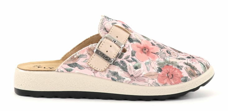 Fly Flot Damen-Pantoletten 5133-051 Rosa - Damen Arbeitsschuhe - 136180 - 1