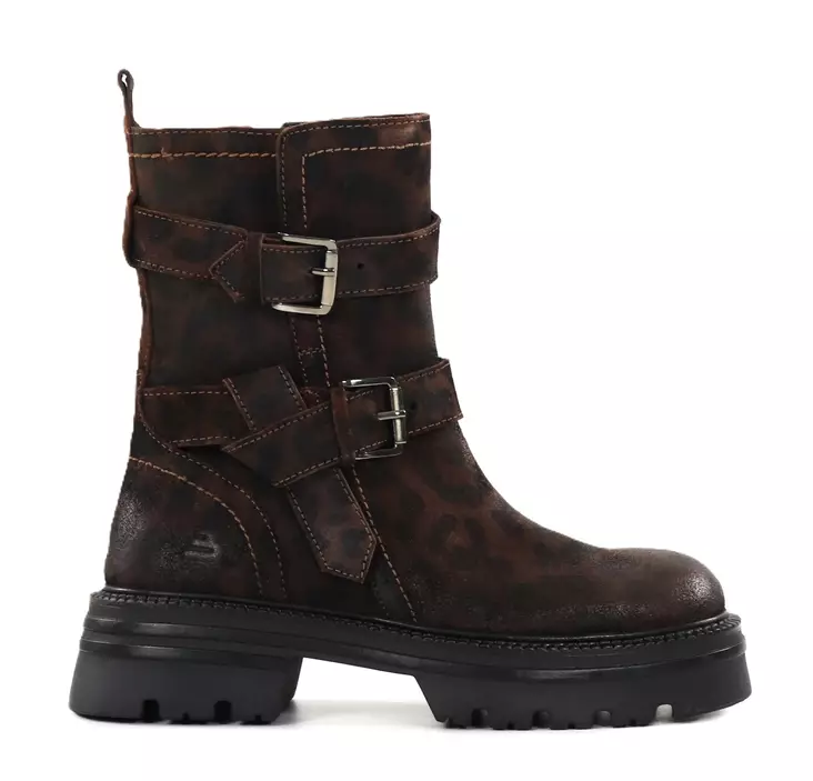 Bullboxer Damen Stiefeletten 6RF0061302 braun leo - Damen Stiefeletten - 139700 - 1