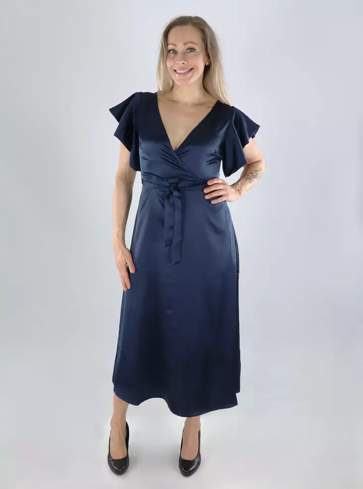 Vila Kleid Midi Marineblau Blazer - Kleider und Tuniken - 141250 - 1