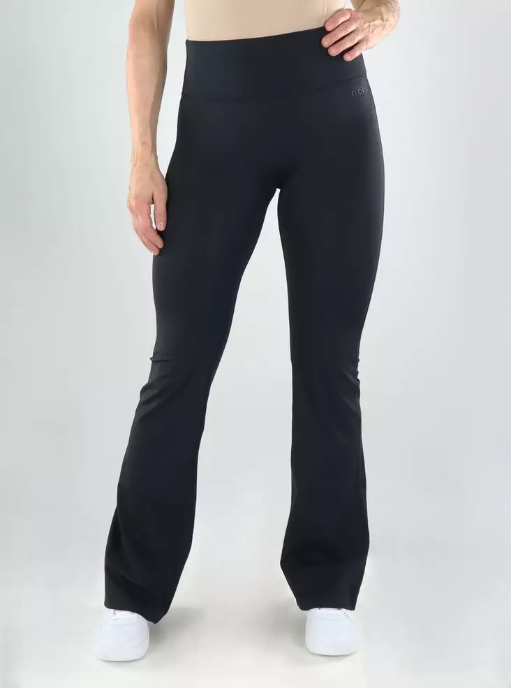 Björn Borg Flared Leggings Regular Schwarz - Damenhosen - 140770 - 1