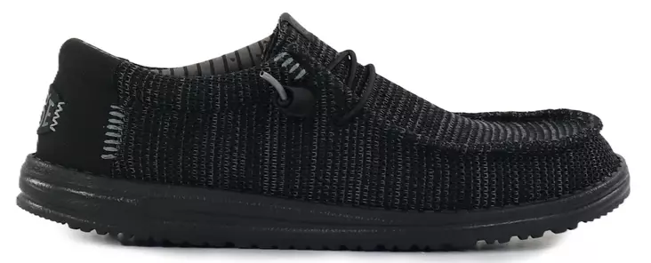 HEYDUDE Schuhe Wally Stretch Sox schwarz/schwarz - Herren Wanderschuhe - 141170 - 1