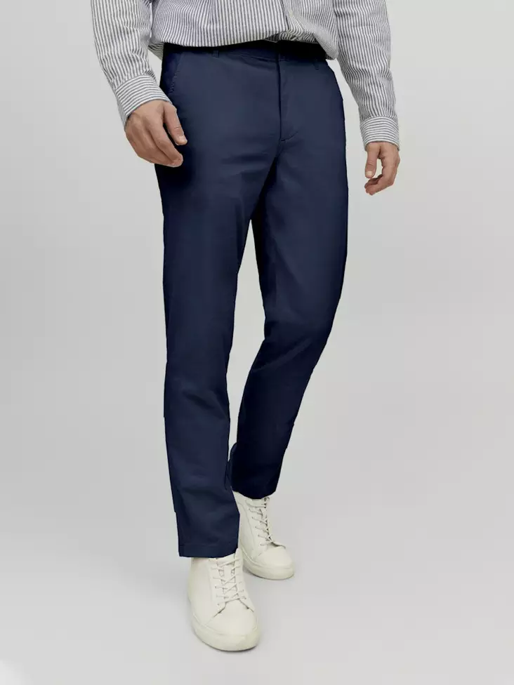 Jack&Jones Herren Chinos Chino Breeze marineblau Blazer - Herrenhosen - 138030 - 1