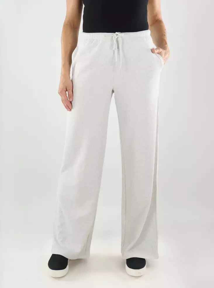 JDY Damen weite Sweatpants in Haferfarbe - Damenhosen - 139050 - 1