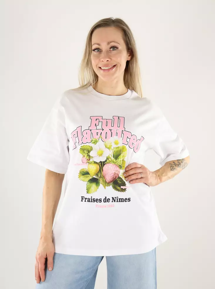 JJXX Damen T-Shirt c.danc/Erdbeer - Damen T-Shirts - 140810 - 1