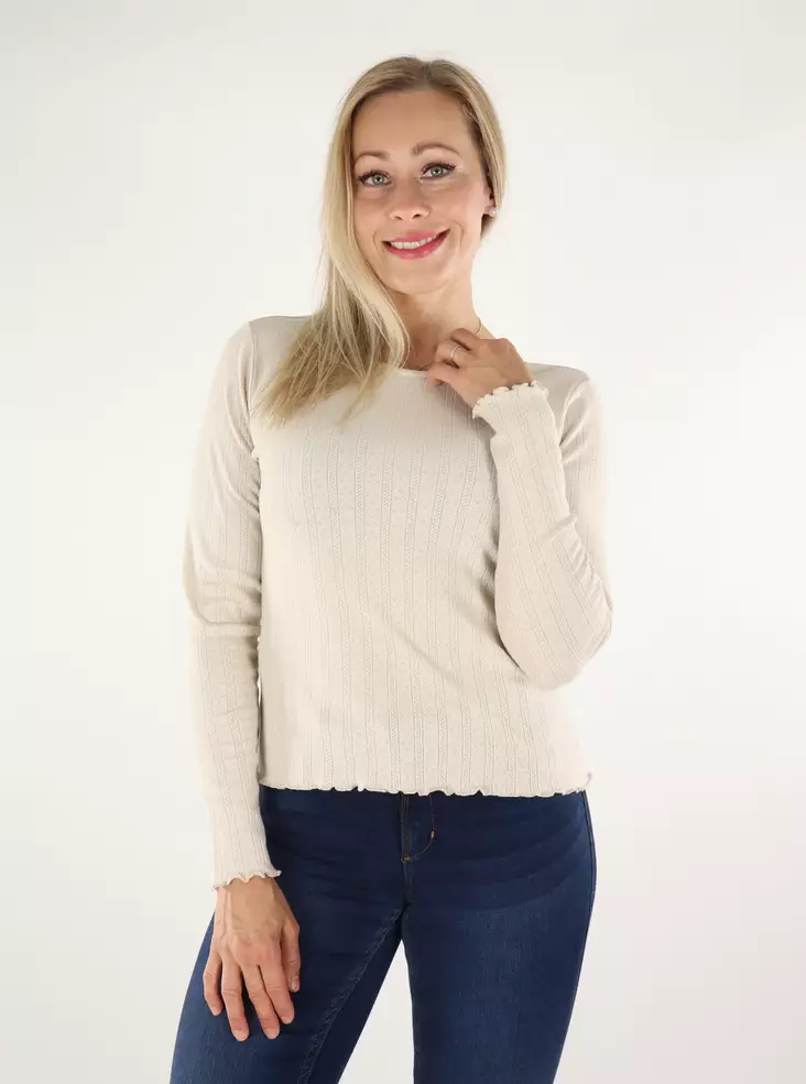 Only Hemd "Pumice Stone" - Damen Langarmshirts - 136650 - 1