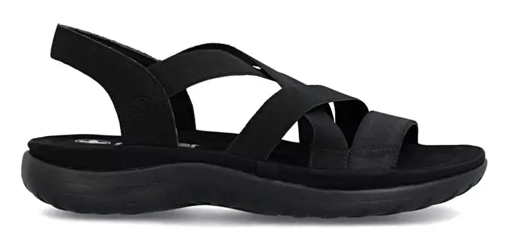 Rieker Damen Sandalen 64857-00 schwarz - Rieker Sandalen - 140620 - 1