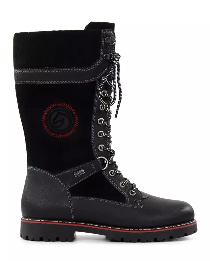 Rieker Remonte Damen Stiefel mit Nieten D9380-02 schwarz - Rieker Stiefel - 137220 - 1