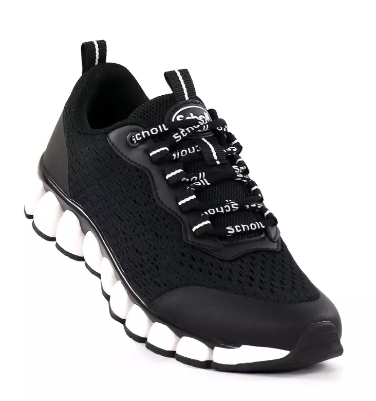 Scholl Damen Sneakers zur Unterstützung bei Überpronation Galaxy Jacquard schwarz/weiß - Damen Sneaker - 137970 - 1