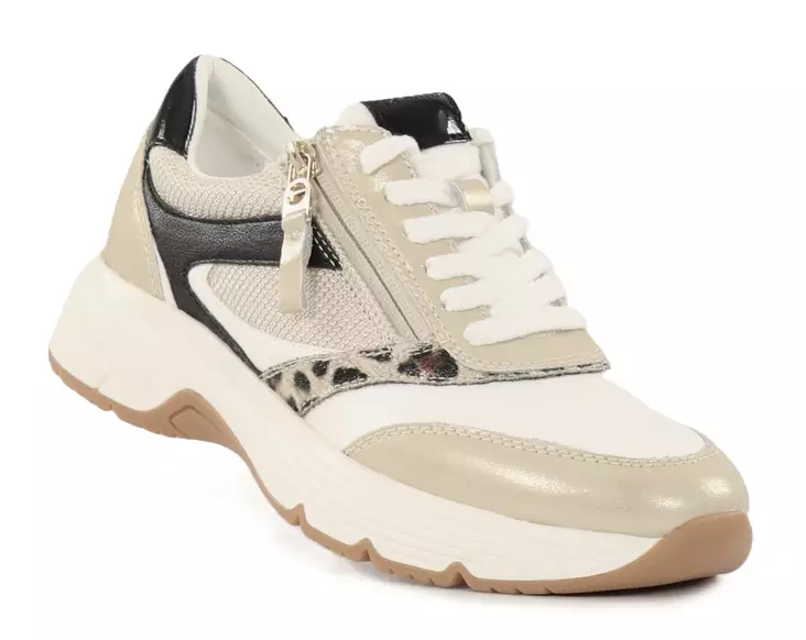 Tamaris Comfort Damen Sneakers in Übergröße 83706-45 beige kombinierbar - Damen Sneaker - 140240 - 1