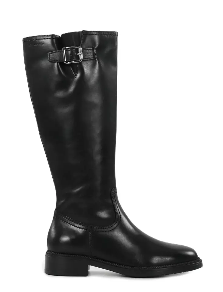 Tamaris Damen Stiefel aus echtem Leder 25503-45 schwarz - Tamaris Stiefel - 139930 - 1