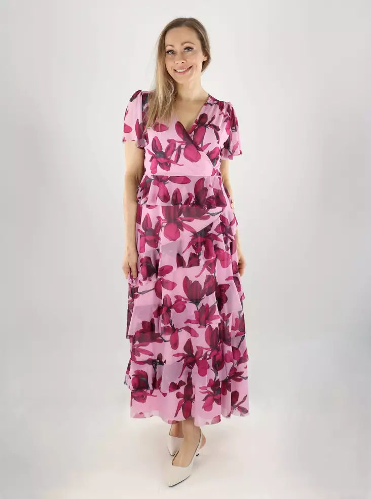 Vero Moda Rüschenkleid in perfekt Pink/Juna - Kleider und Tuniken - 141030 - 1