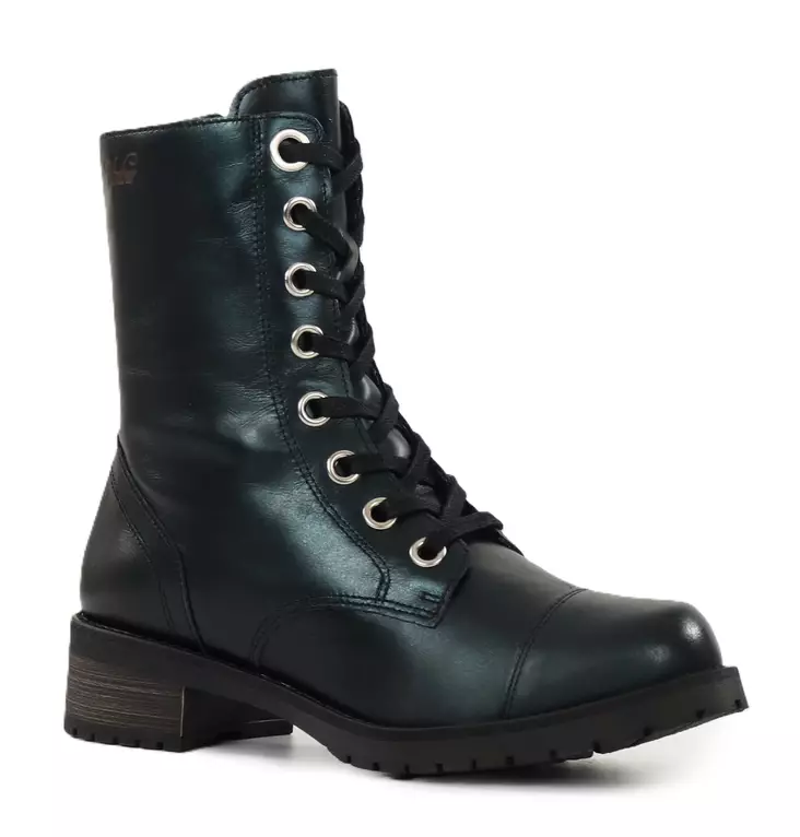 Vintro Damen Leder Stiefeletten 365 Aurora Metall Vintage Grün - Damen Stiefeletten - 139650 - 1