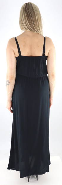 Only Maxi Kleid Nova Life Träger schwarz - Kleider und Tuniken - 133251 - 2