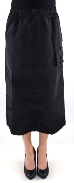 Pieces Rock hw Midi Cargo Schwarz - Röcke - 133721 - 1