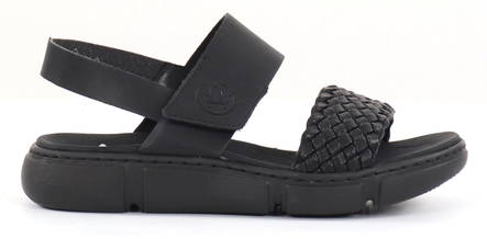 Rieker Sandalen 68983-00, schwarz - Rieker Sandalen - 130761 - 1