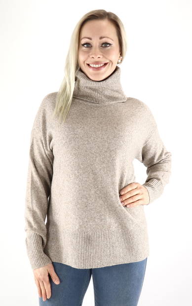 Vero Moda Pullover mit Cowl-Neck in Sepia-Ton - Damenpullover - 132351 - 1