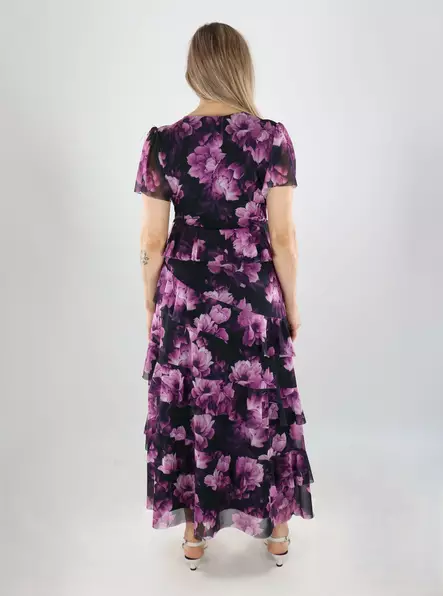 Vero Moda Kleid mit Rüschensaum schwarz/jane - Kleider und Tuniken - 141031 - 2