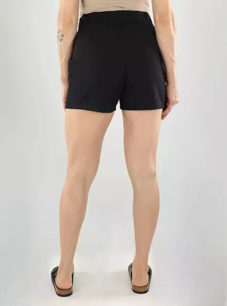 JDY Shorts Schwarz/schwarzer Knopf - Damen Shorts und Capris - 140961 - 2