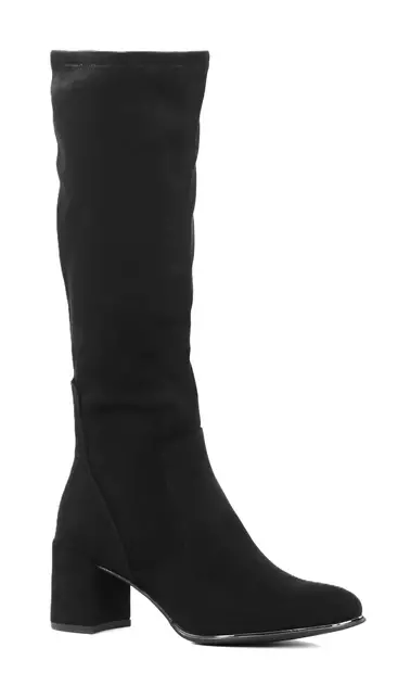 Marco Tozzi Damenstiefel mit elastischem Schaft 25500-41 schwarz - Damen Stiefel - 140051 - 1