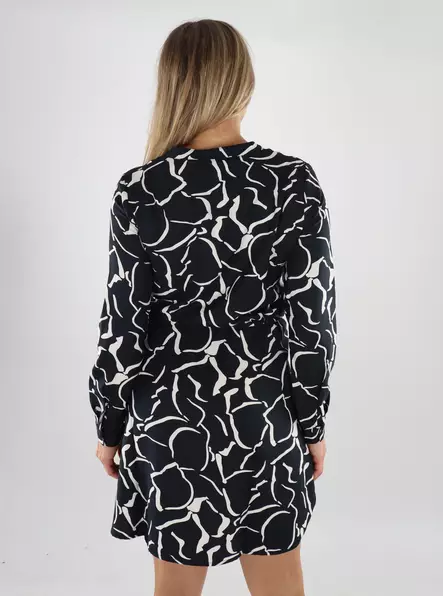 Only Tunika/Kleid schwarz/Rebell Grafik - Kleider und Tuniken - 138861 - 2