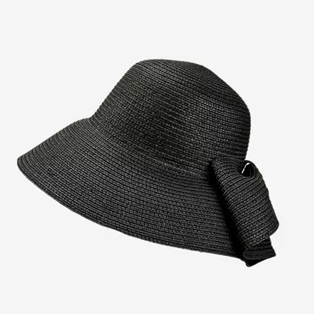 Veniz Hut mit Fliege 91700 schwarz - Damen Kopfbedeckungen und Handschuhe - 141321 - 1