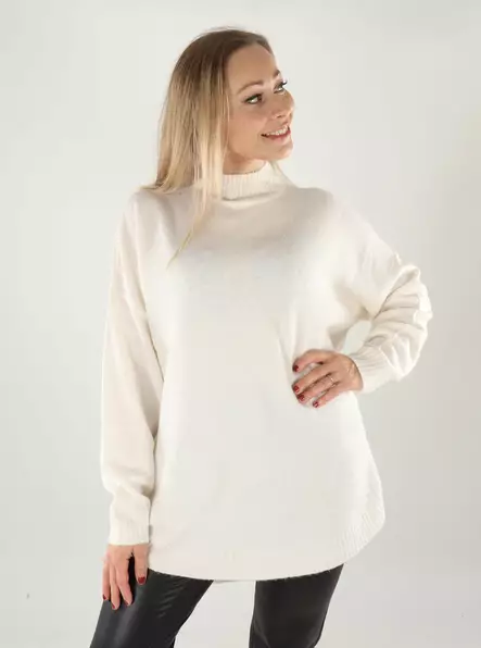 Vero Moda Damenpullover VMPLAZA Long Birch - Damenpullover - 139521 - 1