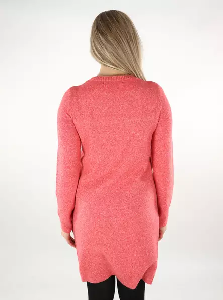 Vero Moda Strickkleid O-Ausschnitt Salsa - Damenpullover - 137431 - 2