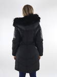 Only New Linette Damen Steppmantel Schwarz - Damen Winterjacken - 134471 - 2