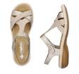 Rieker Damen Sandalen 65919-61 beige - Rieker Sandalen - 135731 - 3