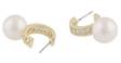 Snö of Sweden Ohrringe Lydia gold/weiß - Ohrringe - 135311 - 2