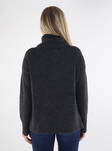 Vero Moda Cowlneck Pullover dunkelgrau - Damenpullover - 134451 - 2