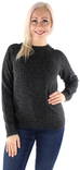 Vero Moda weicher Damenpullover mit Rundhalsausschnitt, Schwarz - Damenpullover - 128931 - 1
