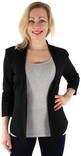 Vila Damenjacke Her 3/4 schwarz - Damenblazer - 117771 - 1