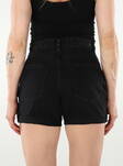 Only Damen Jeans Shorts Vega Life HW schwarz - Damen Shorts und Capris - 131471 - 2
