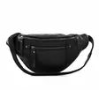 House of Sajaco Bauchtasche aus echtem Leder 3030011 schwarz - Handtaschen - 136551 - 1