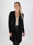 JJXX Damen langer Cardigan lang schwarz - Damenpullover - 139101 - 1