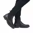 Rieker Herren echtes Leder Stiefeletten 33180-00 Schwarz - Herrenstiefel und -stiefeletten - 139171 - 5