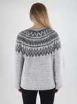 Only Damenpullover O-Ausschnitt hellgrau/dunkelgrau - Damenpullover - 139771 - 2