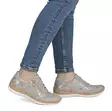 Rieker Damen Wanderschuhe N4221-90 metallic - Rieker walkingschuhe - 140261 - 6