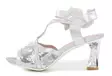 Laura Vita Damen Sandalen/High Heels Nino 13 argent - Damen Sandalen - 140271 - 2