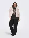 Only Carmakoma Damen Plus-Size Kunstlederjacke Faux Biker burnished lilac - Damenlederjacken und PU-Jacken - 140281 - 3