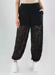 JDY Hosen Spitze Schwarz - Damenhosen - 141251 - 1