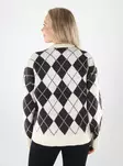 Vero Moda Pullover VMHALO LS O-NECK PULLOVER BOO birke/schokolade - Damenpullover - 141871 - 2