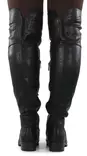 Migant Overknee-Stiefel A925-148 Schwarz - Damen Stiefel - 141991 - 2