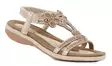 Andrea Conti Damen Sandalen 15490040095 Gold - Damen Sandalen - 140751 - 1