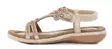 Andrea Conti Damen Sandalen 15490040095 Gold - Damen Sandalen - 140751 - 2