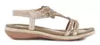 Andrea Conti Damen Sandalen 15490040095 Gold - Damen Sandalen - 140751 - 3